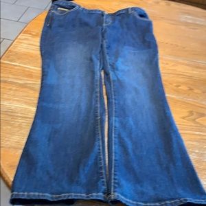 Michael Kors flare bottom jeans